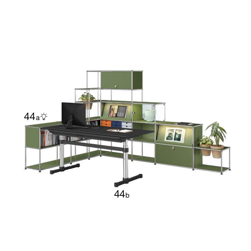 USM Home Office Haller Shelving and Kitos M Desk — MyConcept Hong Kong