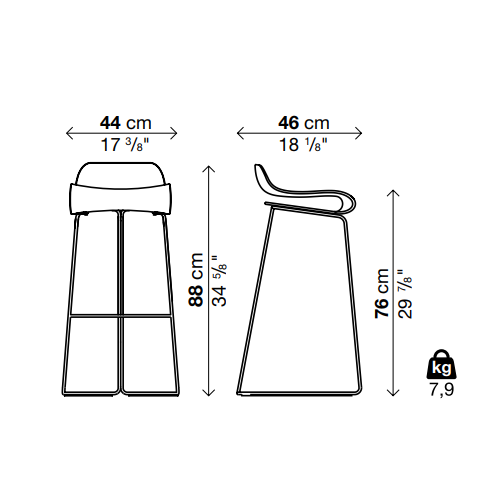BCN Bar Stool - MyConcept Hong Kong