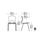 PIKAIA Four Legs Chair - MyConcept Hong Kong