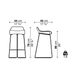 BCN Counter Stool - MyConcept Hong Kong