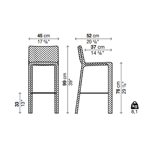 JOKO Bar Stool - MyConcept Hong Kong