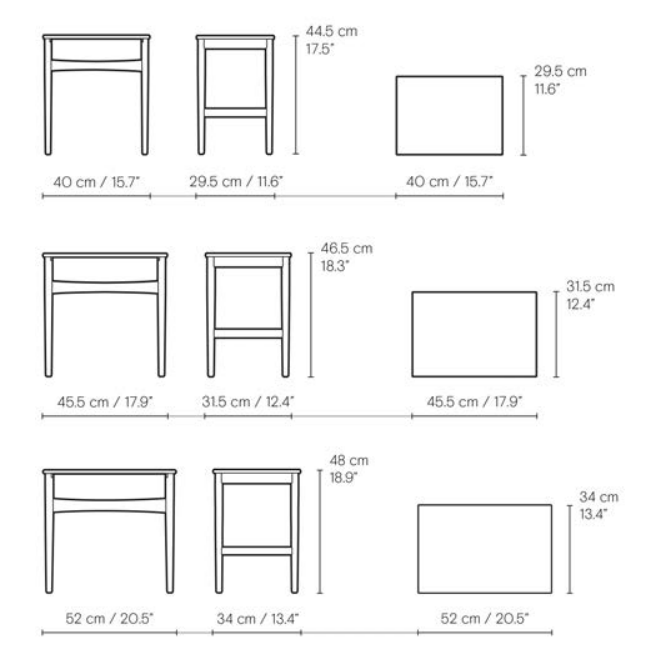 CH004 Nesting Tables - MyConcept Hong Kong