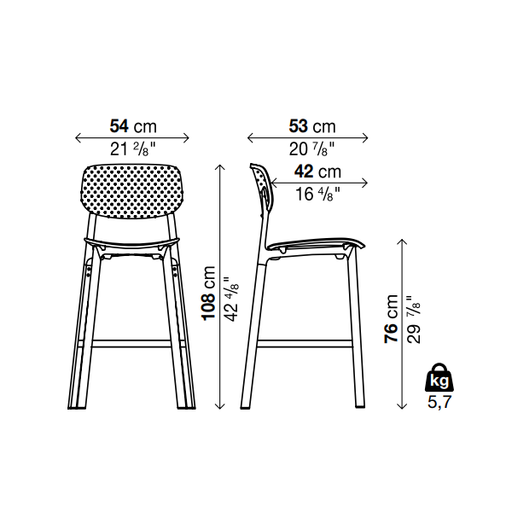 COLANDER Bar Stool - MyConcept Hong Kong