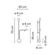 Pin 1686 Wall Lamp - My Concept HongKong