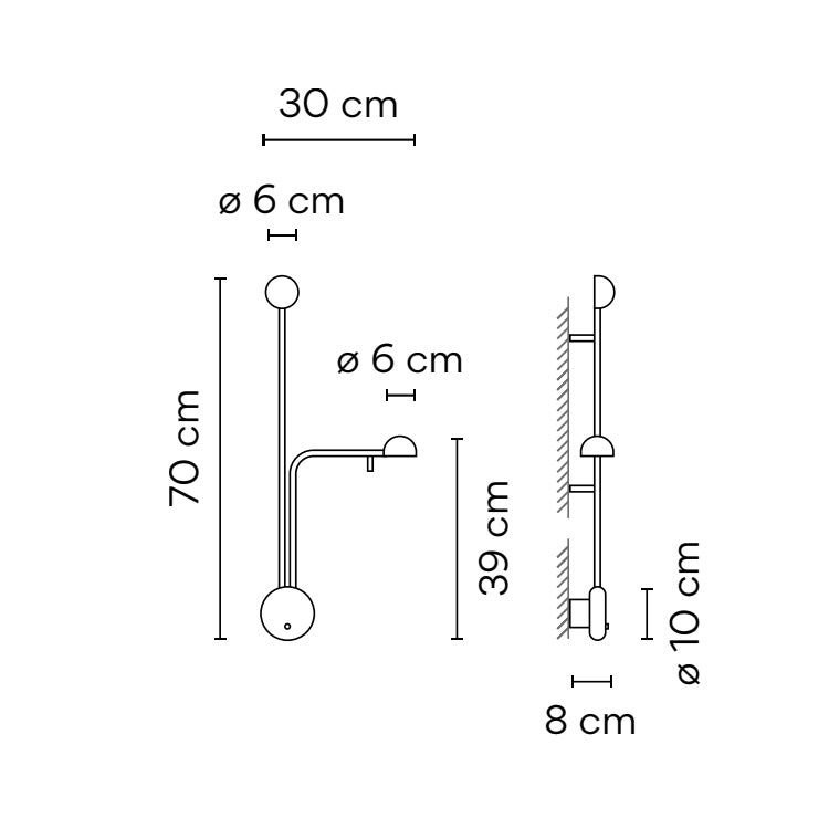 Pin 1686 Wall Lamp - My Concept HongKong