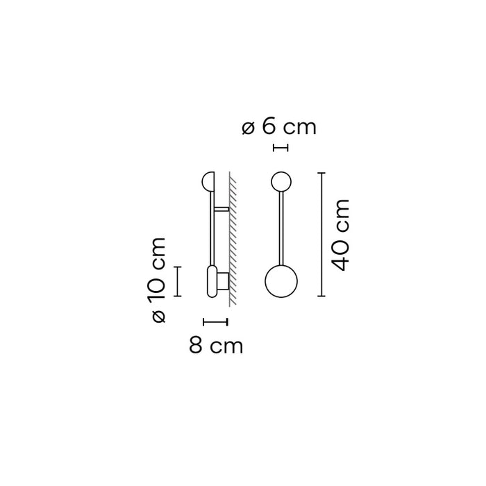 Pin 1690 Wall Lamp - MyConcept Hong Kong