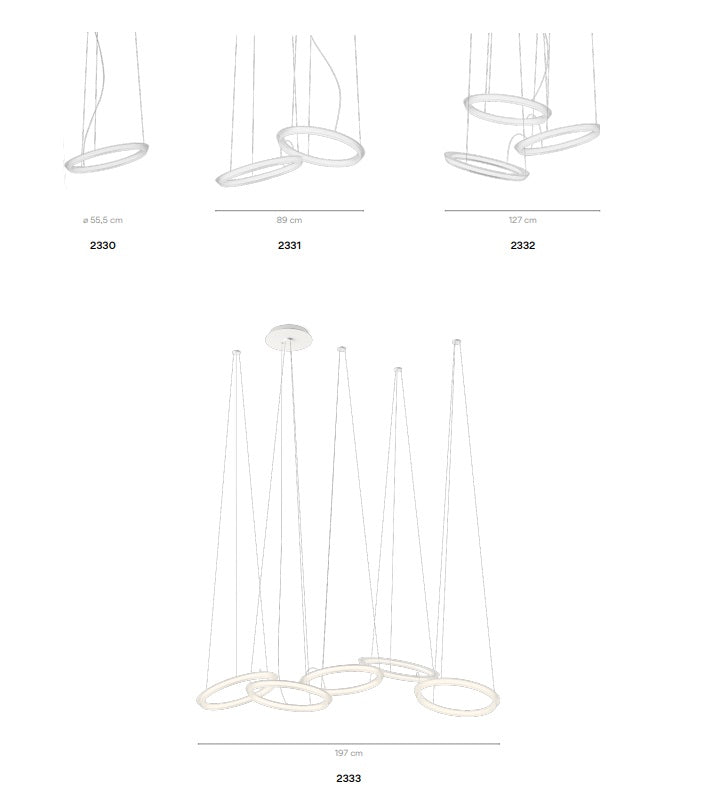 Halo Circular Pendant Lamp