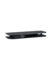 Valet wall console - Black painted oak