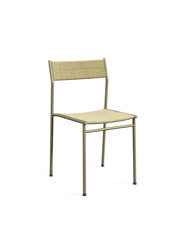 Vev dining chair - Grey beige / Natural rope