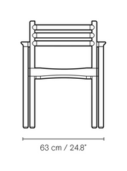 AH502 Outdoor Dining Chair with Armrest - MyConcept Hong Kong