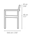 AH502 Outdoor Dining Chair with Armrest - MyConcept Hong Kong