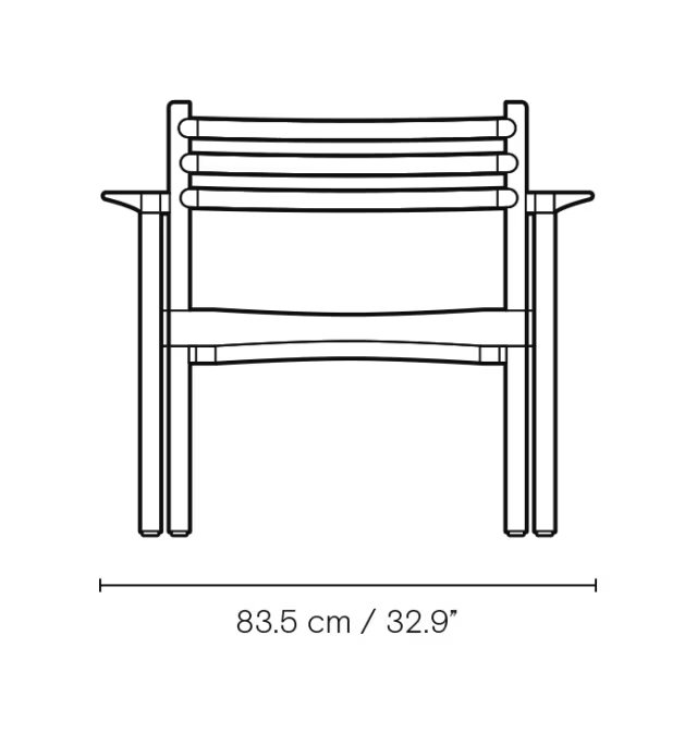 AH601 Outdoor Lounge Chair - MyConcept Hong Kong