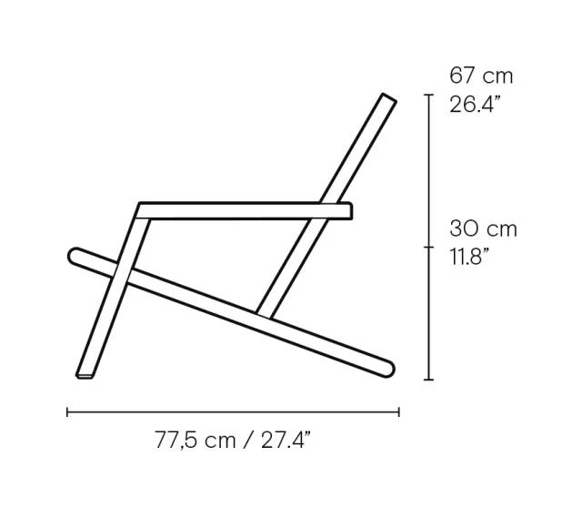 AH603 Outdoor Deck Chair - MyConcept Hong Kong