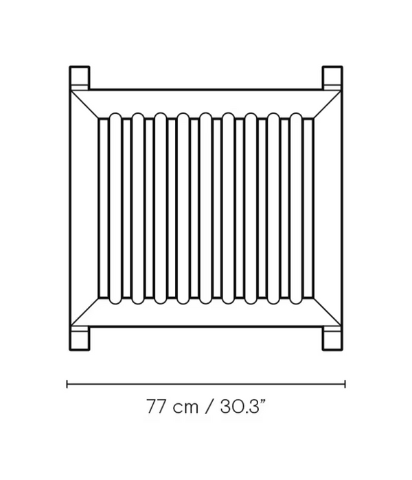 AH604F Outdoor Lounger Footrest - MyConcept Hong Kong