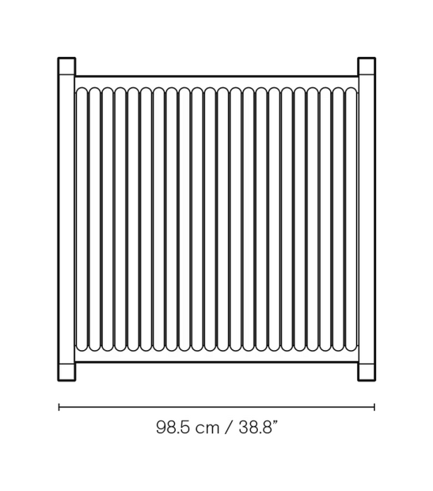 AH902 Outdoor Dining Table, square - MyConcept Hong Kong