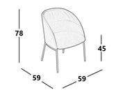 BIGA BA20 Lougne Chair - MyConcept Hong Kong