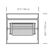 BK17 A-frame For Swing Sofa - MyConcept Hong Kong