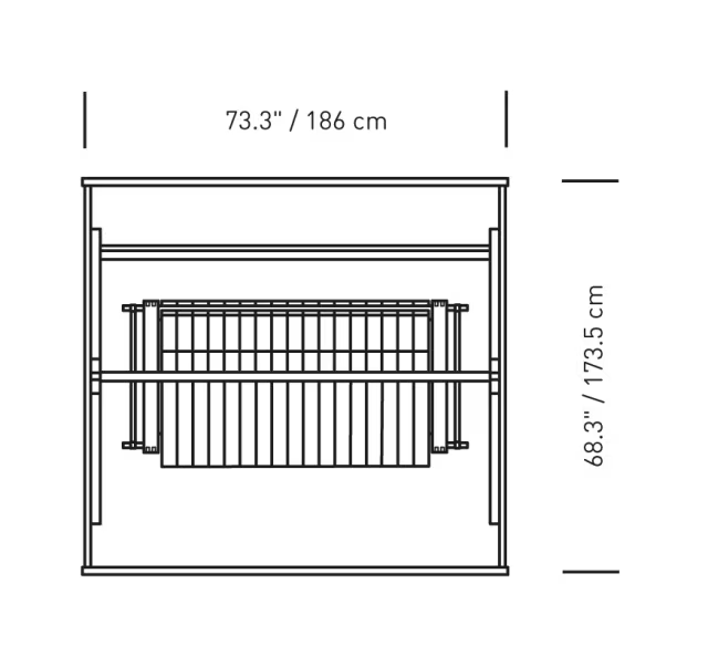 BK17 A-frame For Swing Sofa - MyConcept Hong Kong