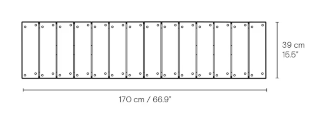 BM1871 Bench - MyConcept Hong Kong