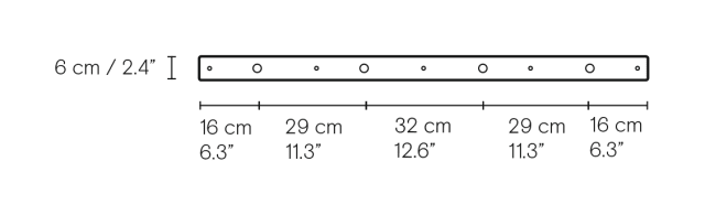 BM5270L Wall Mount Long - MyConcept Hong Kong
