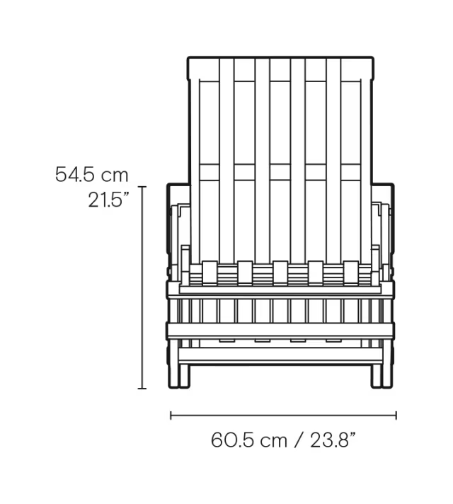 BM5565 Deck Chair With Footrest & Cushion - MyConcept Hong Kong