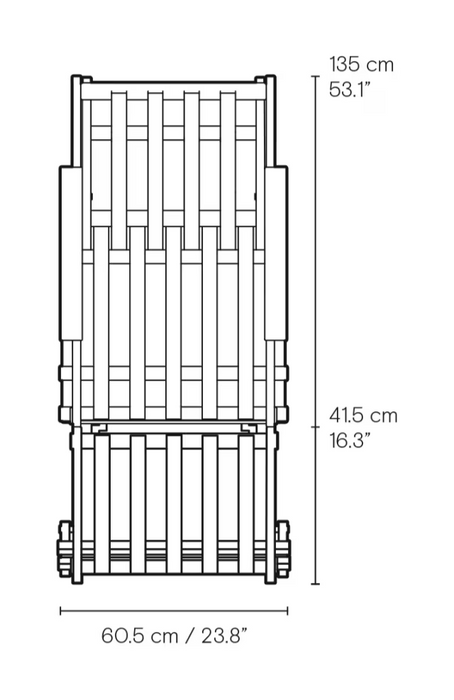 BM5565 Deck Chair With Footrest & Cushion - MyConcept Hong Kong