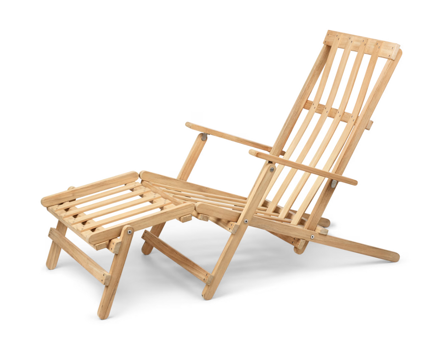 BM5565 Deck Chair With Footrest & Cushion - MyConcept Hong Kong