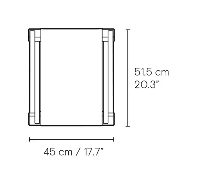 BM5768 Deck Chair Footstool - MyConcept Hong Kong