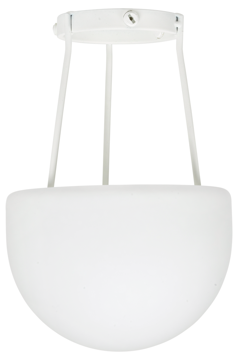 BT101 Diffuser Steel White Glass