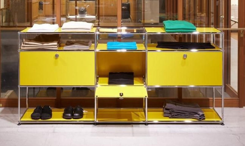 USM Haller Display 櫃 with drop down doors