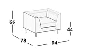 CUBE CU1 Armchair - MyConcept Hong Kong