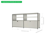 USM Haller Storage 2x2 (Khaki) - MyConcept Hong Kong