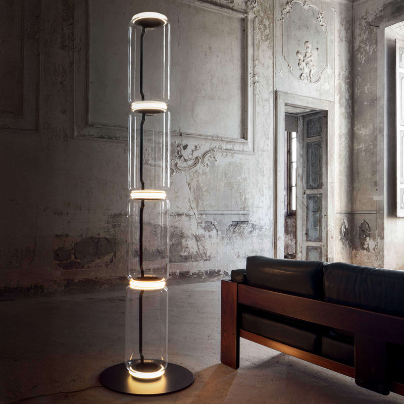 Flos Noctambule Low Cylinders Small Base Floor Lamp - MyConcept Hong Kong