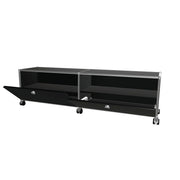 Haller TV Cabinet with Flap Doors / Wheels - MyConcept Hong Kong