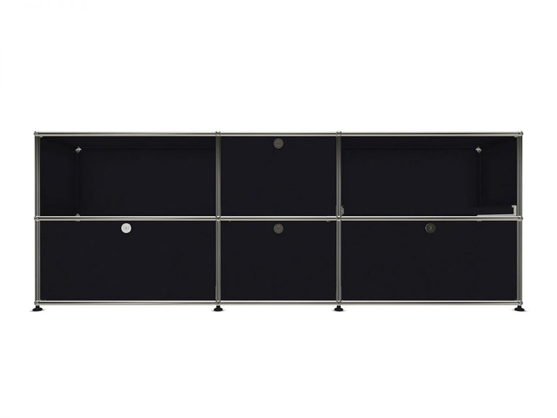 Haller Sideboard L with 2 Drawers, 2 Vasistas Doors and 1 Extension Shelf - MyConcept Hong Kong
