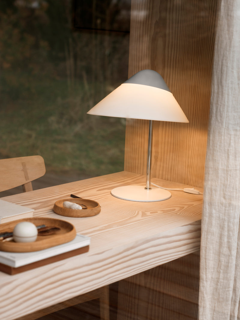 HJW01 Opala Table Lamp Mini in living room setting