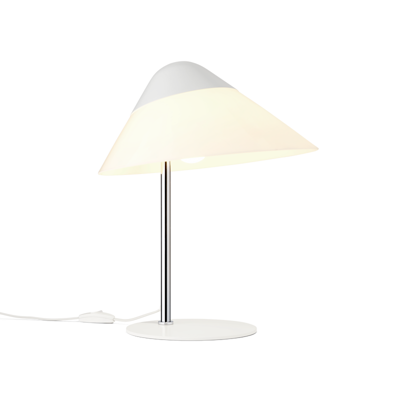 HJW01 Opala Table Lamp Mini White illuminated
