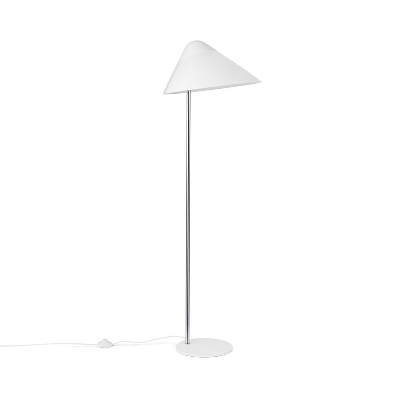 HJW03 Opala Floor Lamp Midi White