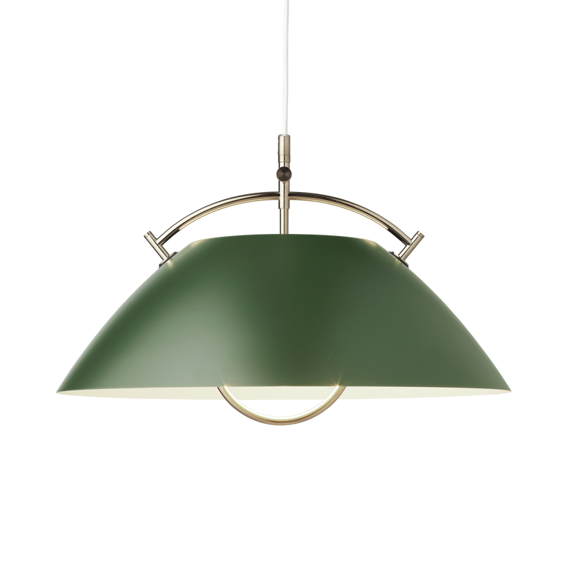HJW37 The Pendant Dark Green Gold