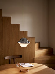 HK20 BUBI Pendant in living room with OW58 chair