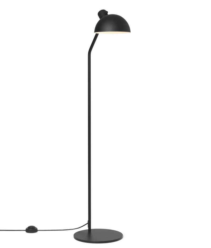 MO320 Floor Lamp Black Illuminated