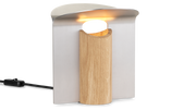 RF200 Petal Lamp Oak Aluminium