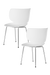 Hana Chairs Un-Upholstered Set of 2 - MyConcept Hong Kong