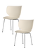 Hana Chairs Un-Upholstered Set of 2 - MyConcept Hong Kong