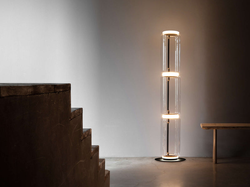 Flos Noctambule Low Cylinders Small Base Floor Lamp - MyConcept Hong Kong