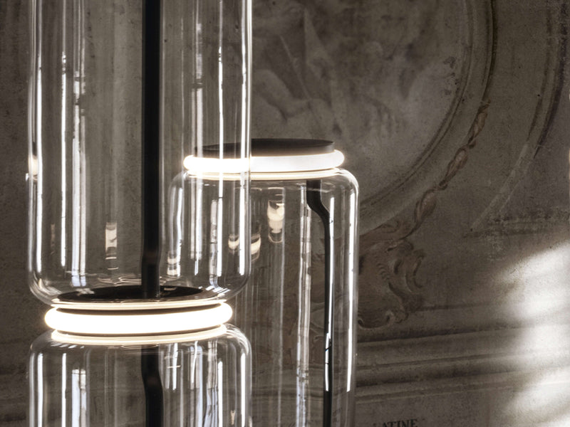 Flos Noctambule High Cylinders Small Base Floor Lamp - MyConcept Hong Kong