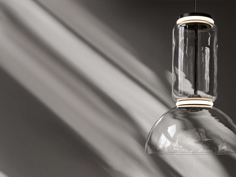 Flos Noctambule Suspension Low Cylinders & Bowl - MyConcept Hong Kong