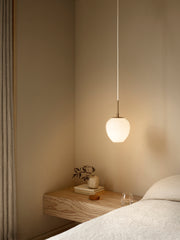 MT221 Tulip Pendant illuminated