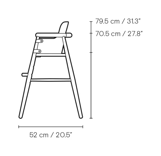 ND54S Baby Backrest for High Chair - MyConcept Hong Kong