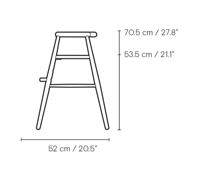 ND54 High Chair - MyConcept Hong Kong